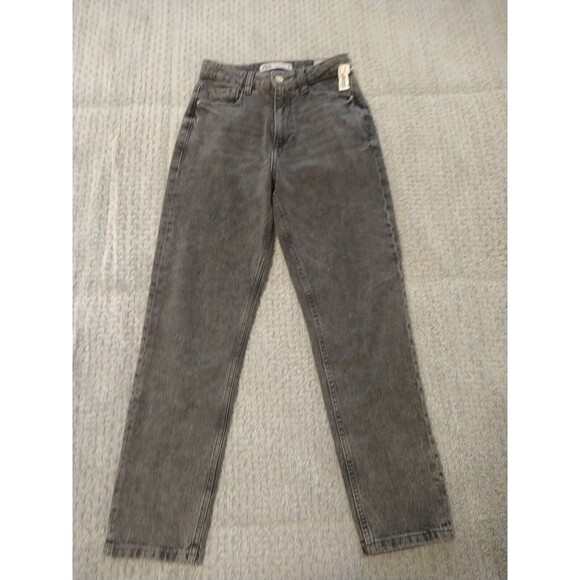 Zara Size 2 Distressed Gray Denim Jeans - Picture 2 of 8